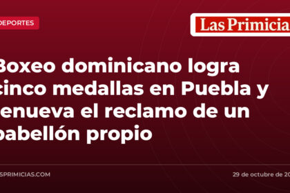 Boxeo dominicano logra cinco medallas en Puebla y renueva el reclamo de un pabellón propio