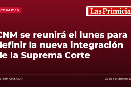 CNM se reunirá el lunes para definir la nueva integración de la Suprema Corte