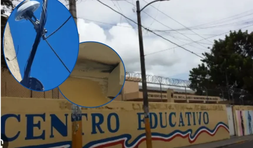 Comunidad de Los Cacaos denuncia fallas eléctricas en liceo de Samaná