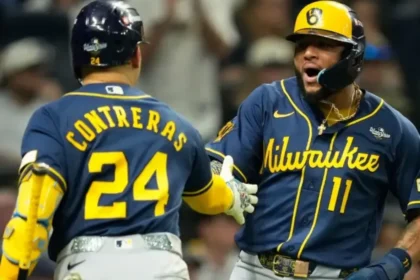 Jackson Chourio y William Contreras no dejan de hacer historia en la Serie Mundial
