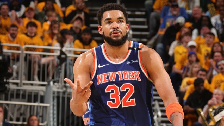 Karl-Anthony Towns anotó 27 puntos y capturó 20 rebotes en la primera victoria del conjunto de los New York Knicks en la presente temporada