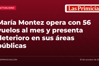 María Montez opera con 56 vuelos al mes y presenta deterioro en sus áreas públicas