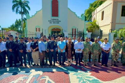 Policía Nacional celebra eucaristía en honor a San Judas Tadeo en Dajabón