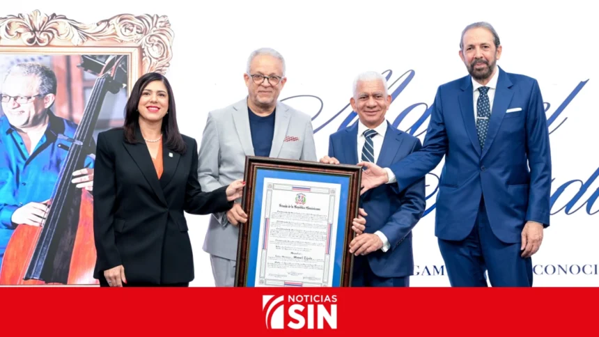 Senado honra el legado musical de Manuel Tejada y la trayectoria artística de Elsa Núñez