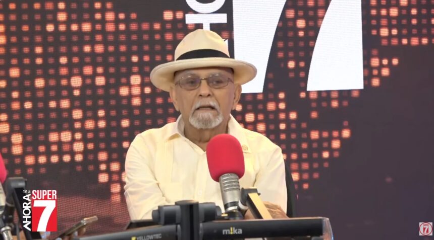 Tácito Perdomo es de opinión de que el PRSC debe ir sin alianzas a las elecciones del 2028; dice todas las alianzas fueron un fracaso